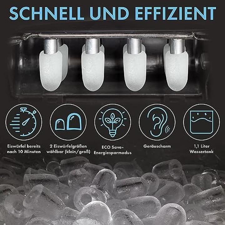 Produktbild Clatronic EWB 3798schwarz Eiswürfelbereiter 1.1l