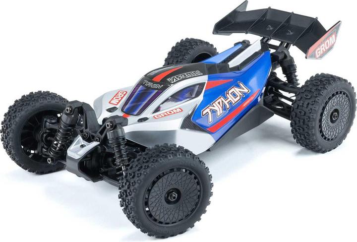 Actual product image Arrma Buggy Typhon Grom Mega 380 Blue, RTR, 1:18 (RTR Ready-to-Run)