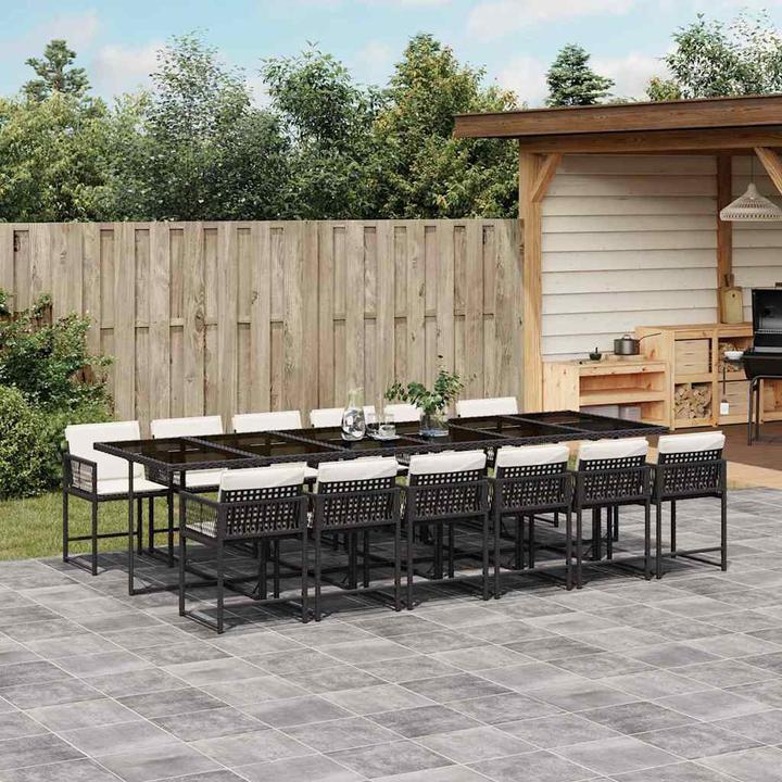 Produktbild vidaXL Garten Essgruppe (330 x 106 x 73 cm)