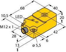 Produktbild Turck Induktiver Näherungsschalter 20mm (Schalter)
