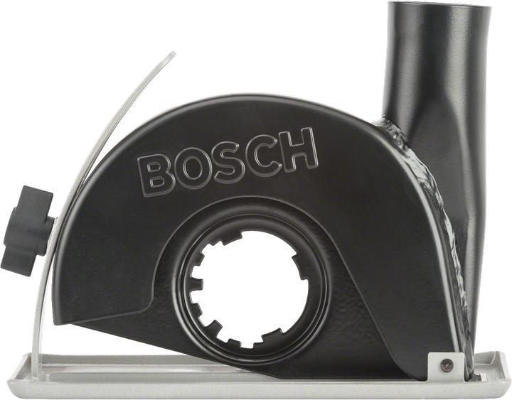 Produktbild Bosch Professional Zubehör Führungsschlitten mit Absaugstutzen zum Trennen, werkzeuglos, 115 / 125 mm, PWS