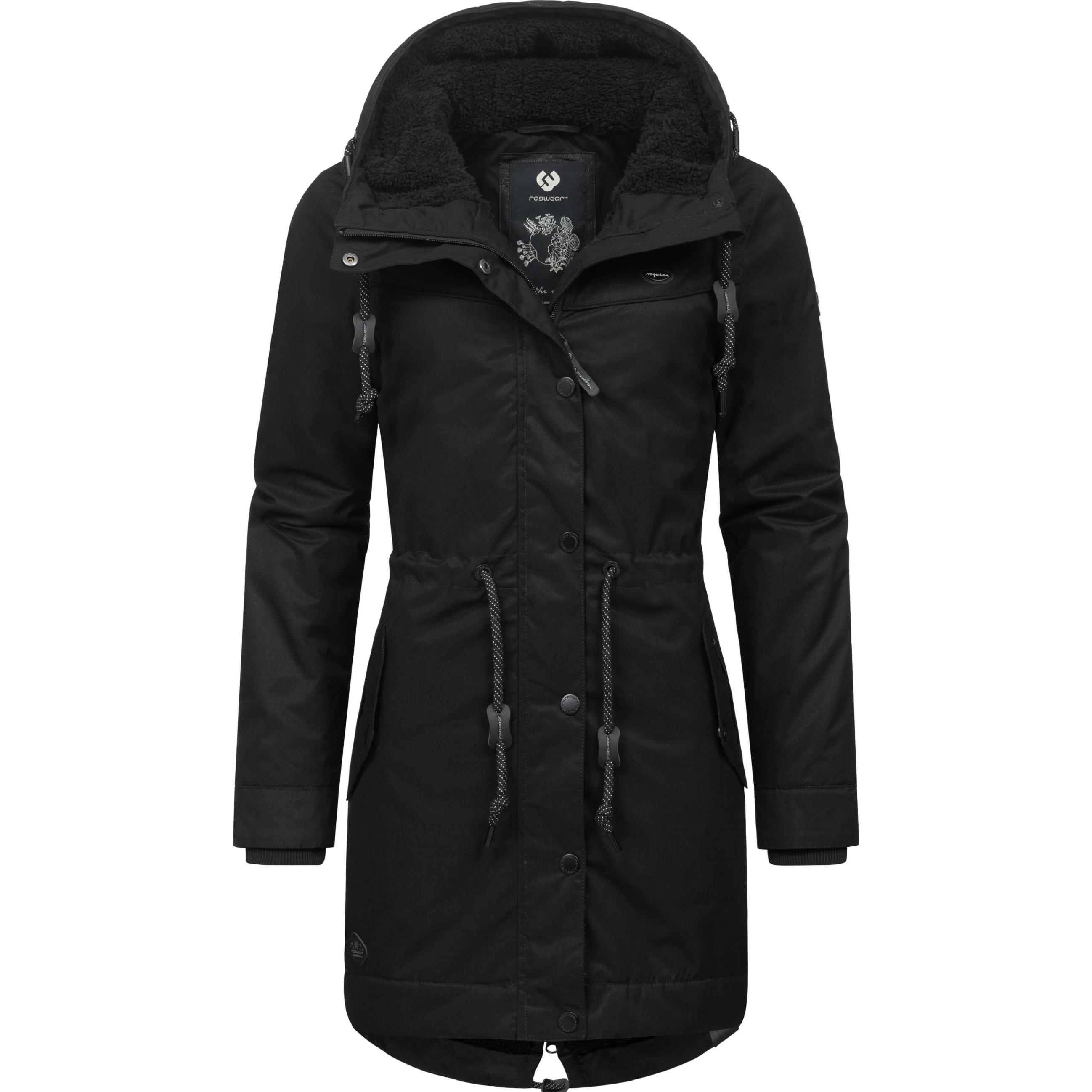 Ragwear, Damen, Jacke, YM-Canny (XXL), Schwarz, XXL