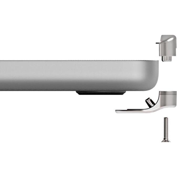 Thumbnail - Maclocks MacBook Air 2020 M1 T-slot Ledge Lock Adapter, Notebook Security, Silber