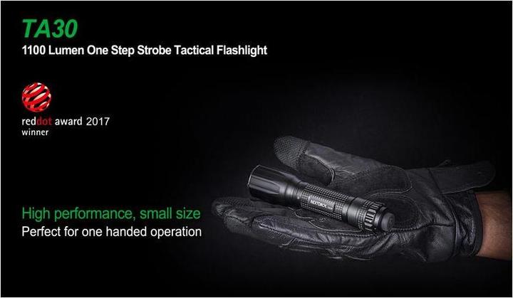Actual product image Nextorch TA30 2019 LED Flashlight (16 cm, 1100 lm)