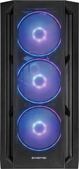 Actual product image Chieftec Apex Lumo GA-01B-L-OP (black, tempered glass) (ATX, ITX, mATX, Micro-ITX, SSI CEB, SSI EEB)