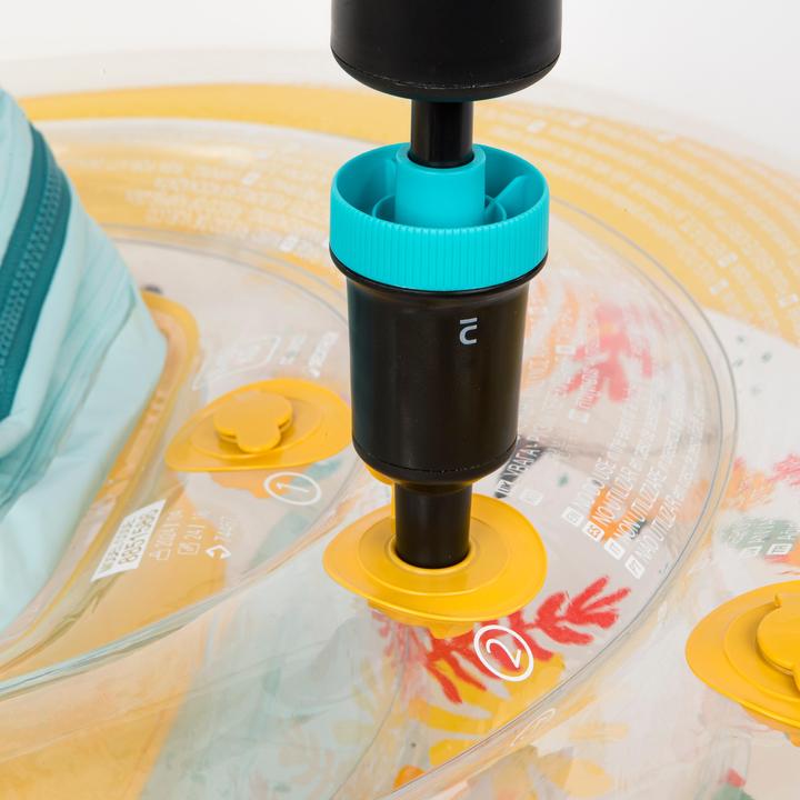 Image du produit Nabaiji Bouée siège de piscine avec poignées Bébé 7-15kg - allfish jaune