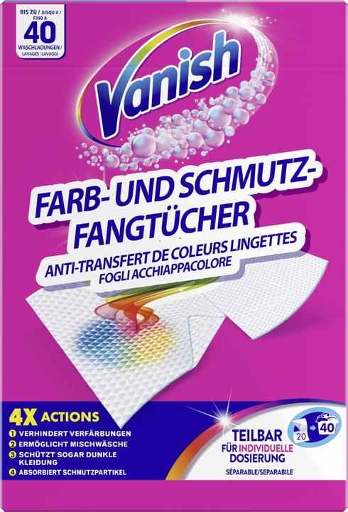 Vanish Ultra (20 Waschgänge, Waschtücher)