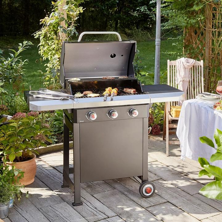 Actual product image Landmann Rexon 3.0 Sapphire Black Gas Grill (11.10 kW)