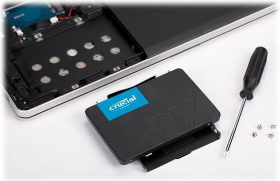 Actual product image Crucial BX500 (240 GB, 2.5")