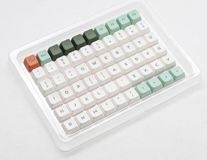 Actual product image Ducky Dino PBT Dye Sublimation Set - 133 Keycaps