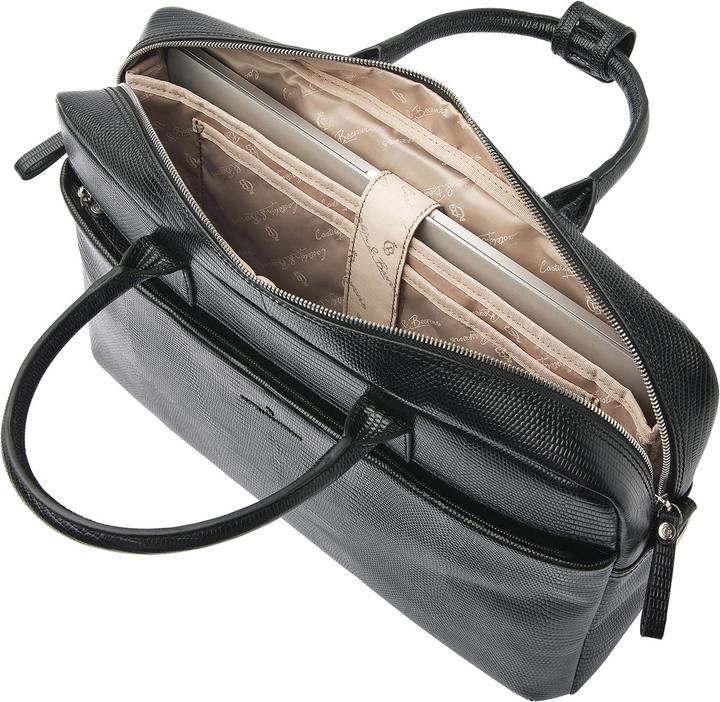 Productafbeelding Castelijn & Beerens & Beerens - Donna Ilse Laptoptas 15,6 RFID | zwart -