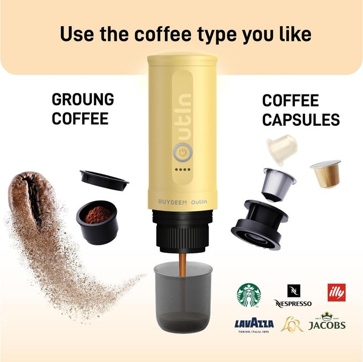 Immagine prodotto OutIn Reisekaffeemaschine Nano Kapseln (0.08 l)