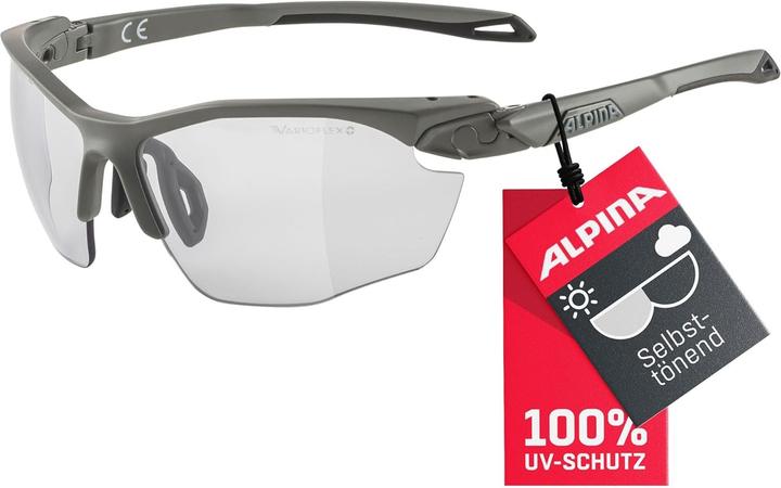 Image du produit ALPINA SPORTS Twist Five HR V (Moon-grey matt, Transparent)