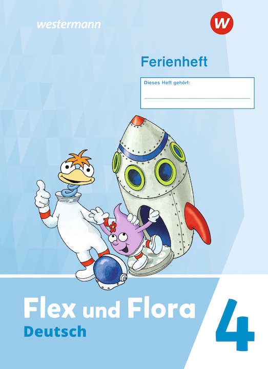 Actual product image Flex und Flora 4. Ferienheft (German, Julia, Nadine/Wittmann, Pistor, 2023)
