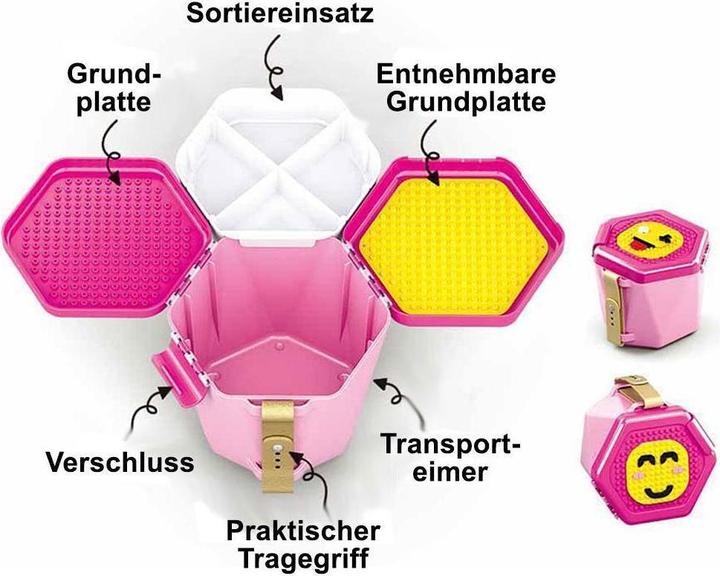 Produktbild Sluban Bucket Bricks Pink M38-B0830