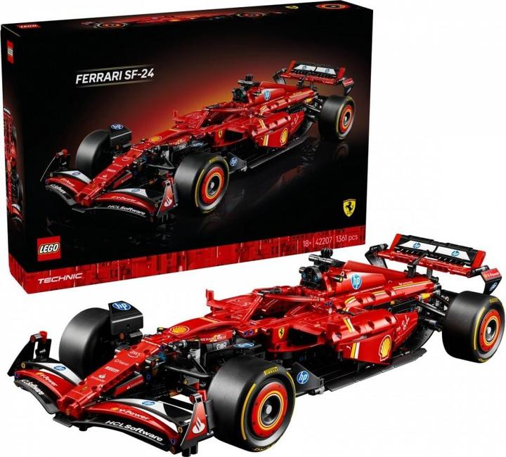 Produktbild LEGO Ferrari SF-24 Formel 1 Rennwagen (42207, LEGO Technic)