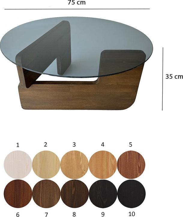 Immagine prodotto Skye Decor Mia (75 x 35 x 75 cm)
