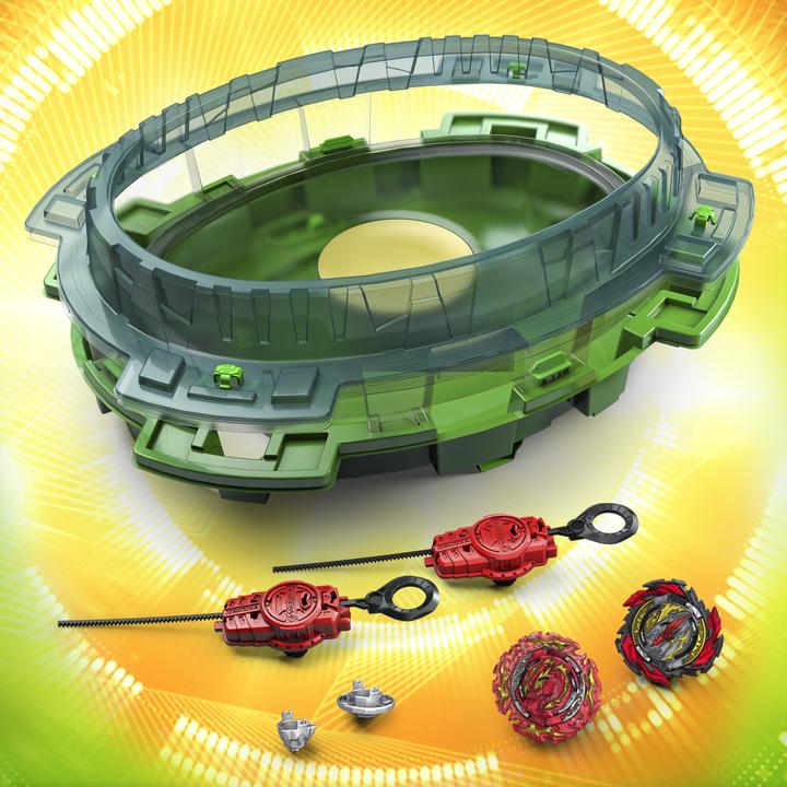 Immagine prodotto Hasbro Beyblade Burst QuadDrive Interstellar Drop Battle Set (Multilingue)
