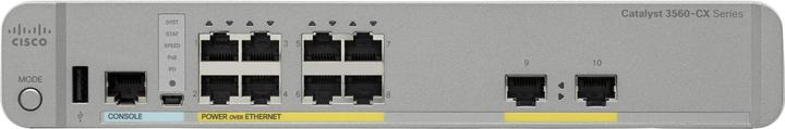 Produktbild Cisco 3560CX-8PT-S: 8 Port IP Base Switch (8 Ports)