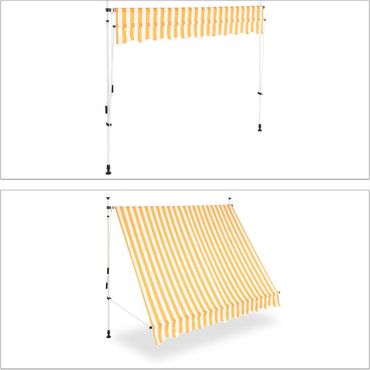 Produktbild Relaxdays Klemmmarkise (2.50 m)