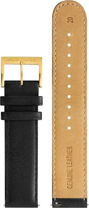 Actual product image Mondaine Evo2 - Ip Gold (Analogue wristwatch, 40 mm)