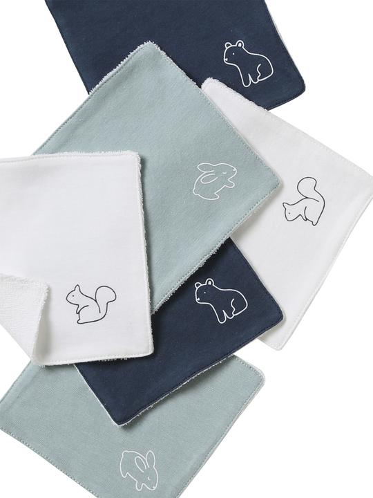 Vertbaudet 6er-Pack Baby Waschlappen