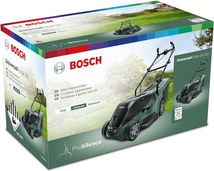 Productafbeelding Bosch Home & Garden UniversalRotak 36-550 Solo Accu grasmaaier, zonder batterij / lader (Oplaadbare batterij)