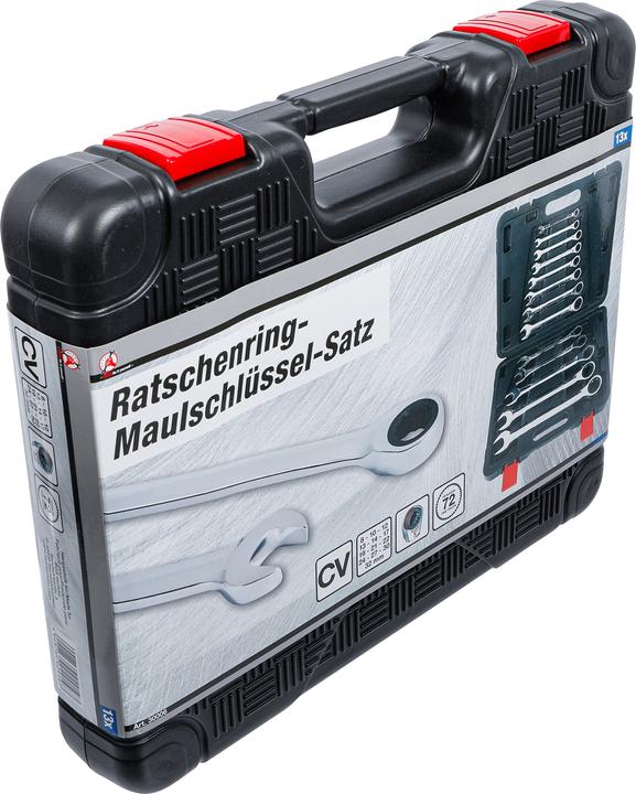 Produktbild BGS Ratschenring-Maulschlüssel-Satz (32 mm, 19 mm, 27 mm, 22 mm, 30 mm, 24 mm, 8 mm, 12 mm, 13 mm, 14 mm, 21 mm, 17 mm, 10 mm)