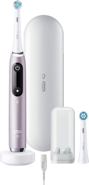 Actual product image Oral-B iO 9N - Electric Tandenborstel - Rose Quartz (Oscillating toothbrush)