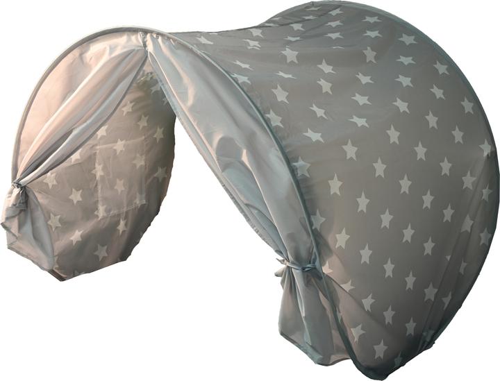 Knorrtoys Bettzelt "Grey white stars"