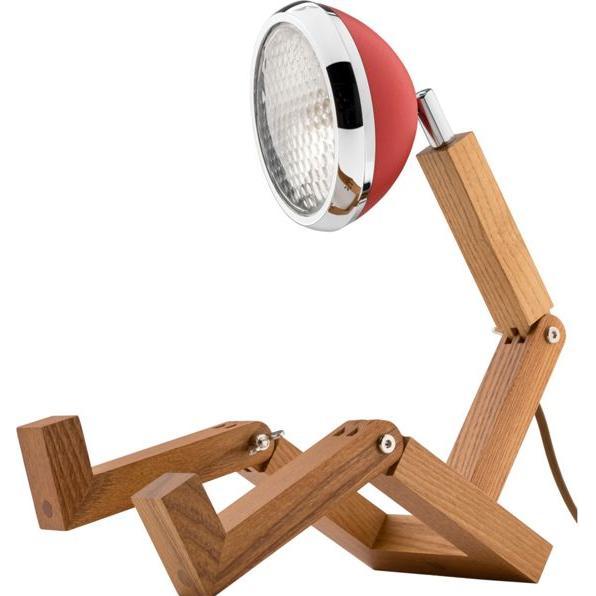 Thumbnail - Piffany Copenhagen, Tischlampe, NEU Mr. Wattson Lampe - Dream Red (200 lm, G4)