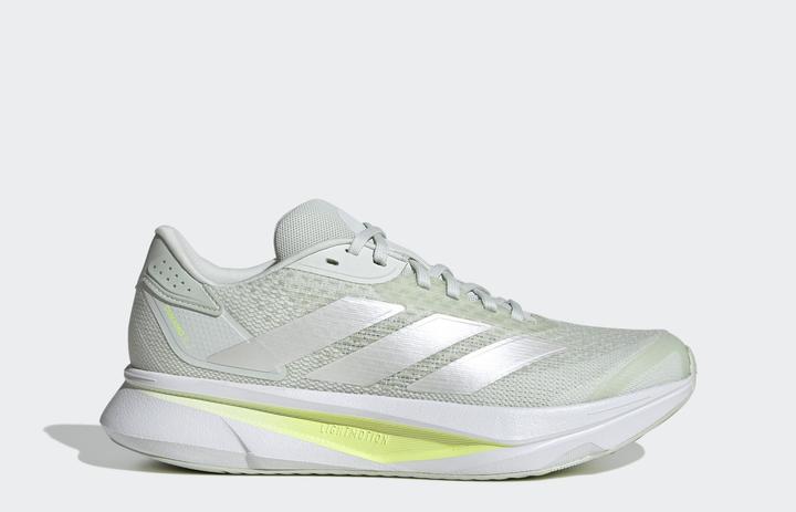 Produktbild adidas Damen Duramo SL 2 Running Shoes Laufschuhe, Crystal Jade/Zero Metalic/Linen Green (42)