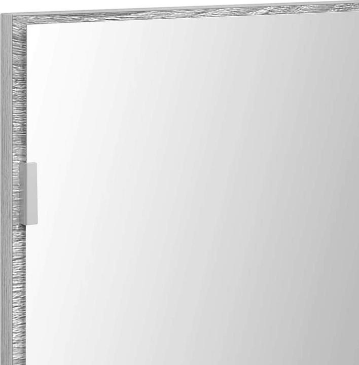 Produktbild vidaXL Badezimmer-Spiegelschrank mit LED Licht Grau Sonoma 80x37 cm (80 x 8.5 x 37 cm)