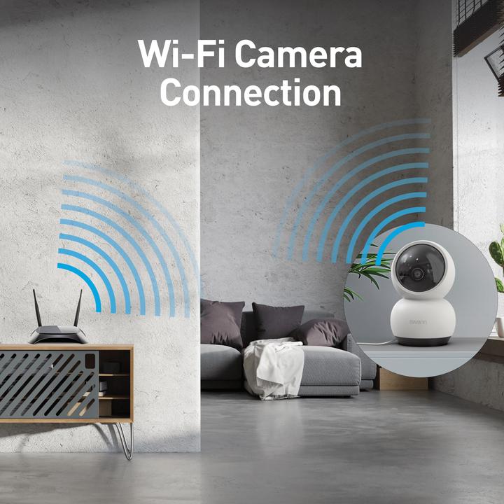 Image du produit Swann EVO Pan & Tilt WiFi Caméra de surveillance orientable (2560 x 1440 Pixels)