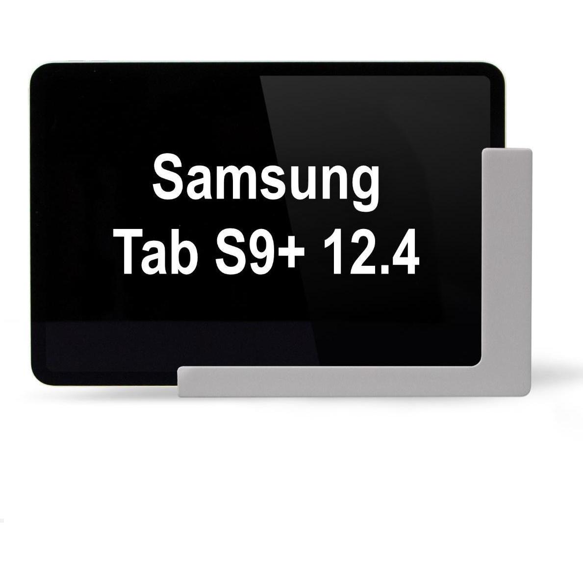 TabLines TWP030S Wandhalterung für Samsung Tab S9+ 12.4, silber, Tablet Halterung, Silber