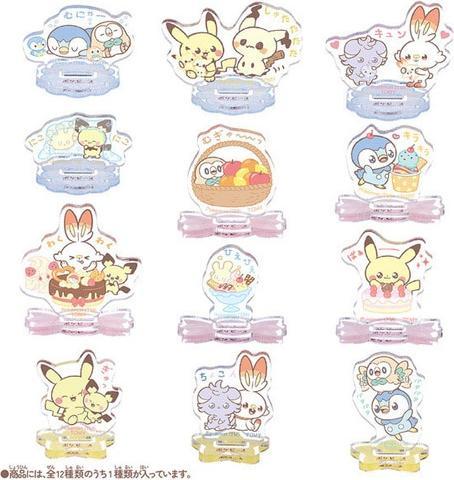 Immagine prodotto Pokémon PokePeace Chokon To Mini Stand in acrilico - Peaceful Living