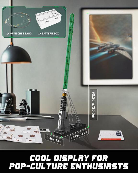 Image du produit Mould King Technik Lichtschwert mit Lichteffekt