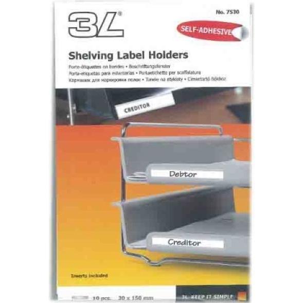 Thumbnail - 3L, Dokumentenablage, PUT-INDEX - Beschriftungs-Schilder (30 x 150 mm)