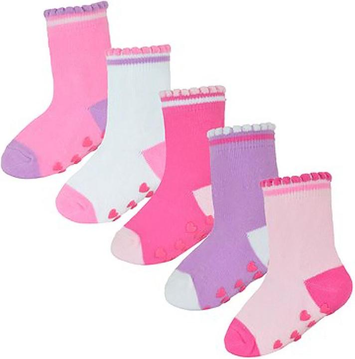 Produktbild Sock Snob 10er Pack Baby Socken Antirutsch | Baumwolle Socken mit ABS Noppen (10er Pack, 18 - 20)