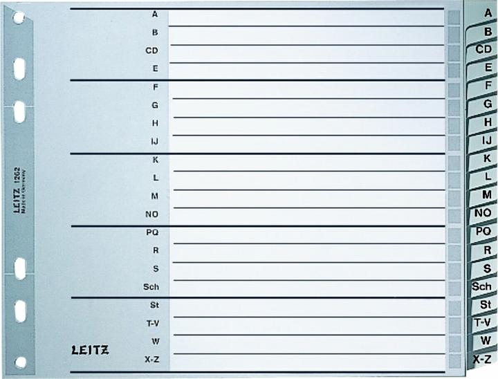 Valori nutrizionali e ingredienti Leitz Registro PP alto 18cm