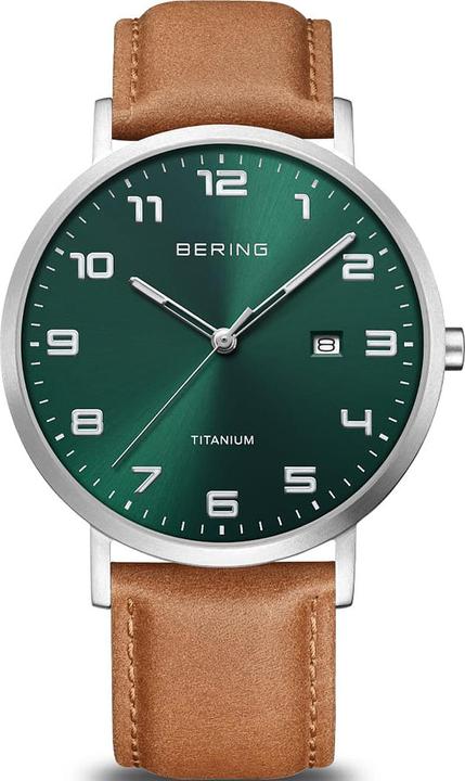 Produktbild Bering Titanium Armbanduhr (Analoguhr, 40 mm)