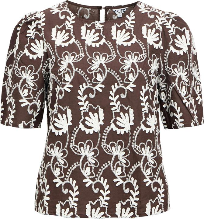 Image du produit Object Bestickte Bluse (36)