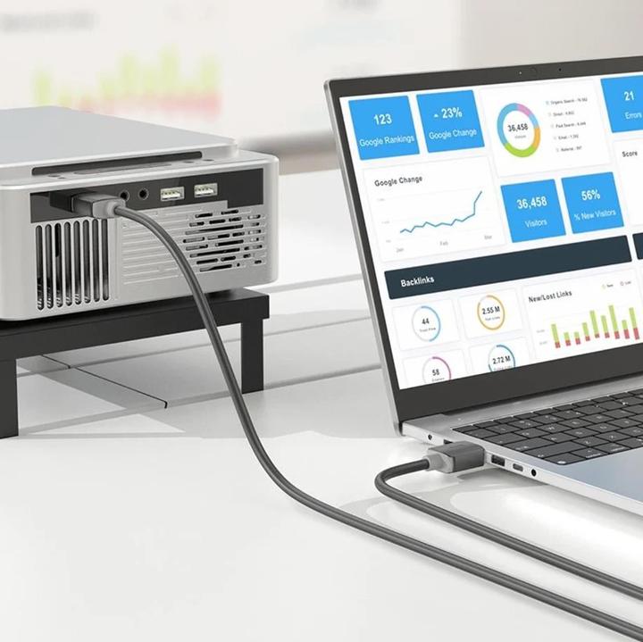 Actual product image Hoco HDMI Kabel US08, 4K, 3m, Schwarz (3 m)