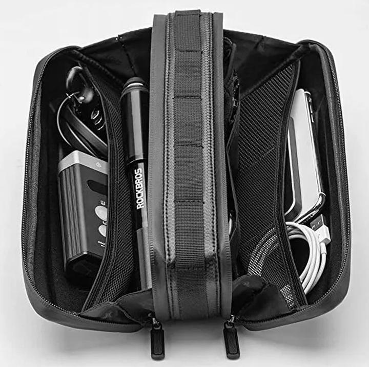 Produktbild Rockbros B67 waterproof bicycle bag for frame - black (2.50 l, Rahmentasche)