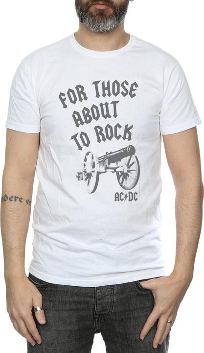 Immagine prodotto AC/DC For Those About To Rock Cannon Maglietta Uomo (XL)