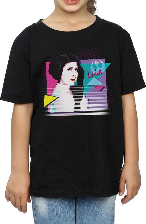 Produktbild Star Wars Princess Leia Neon TShirt Mädchen (116)