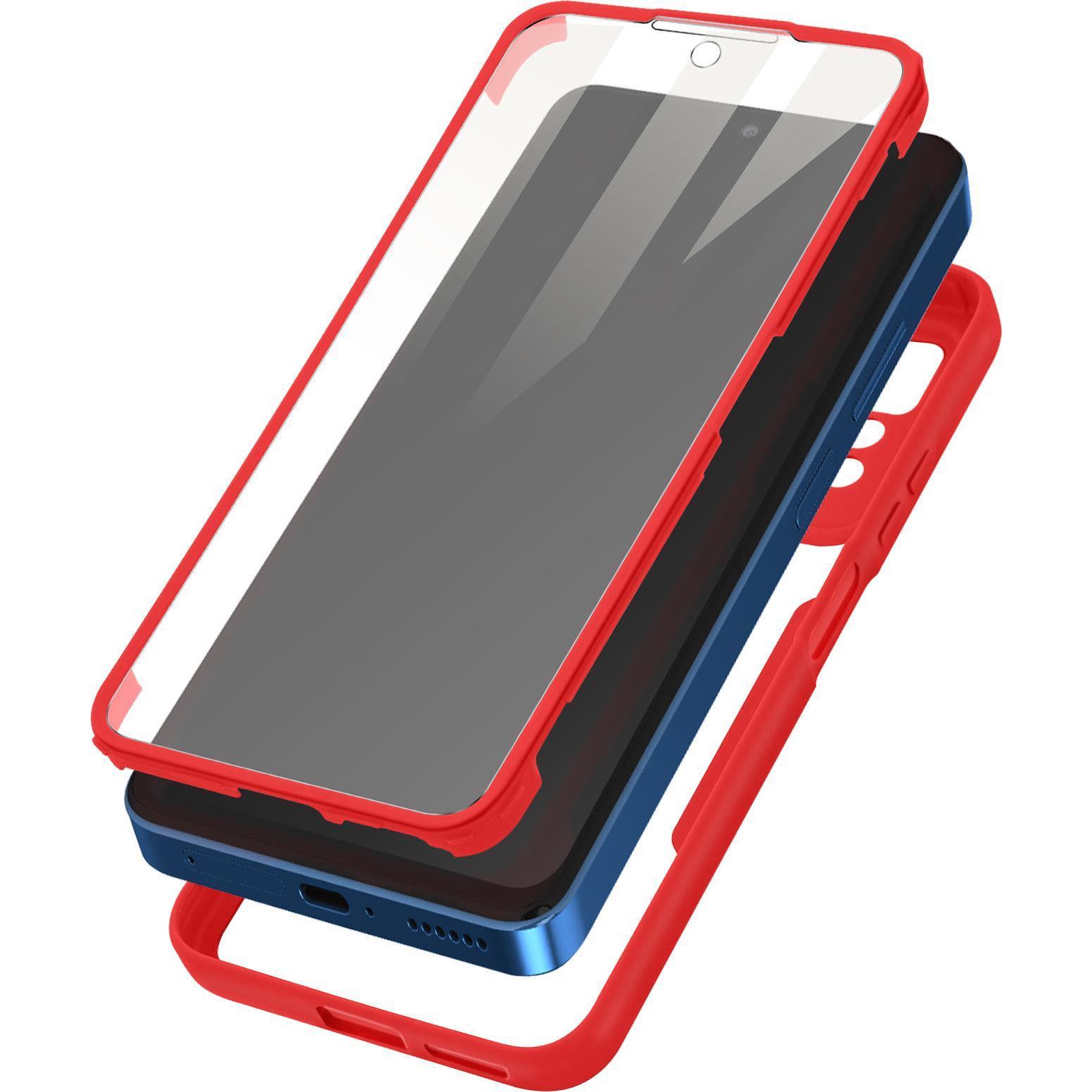 Thumbnail - Avizar 180 Series (Xiaomi Redmi Note 11 Pro 5G), Smartphone Hülle, Rot