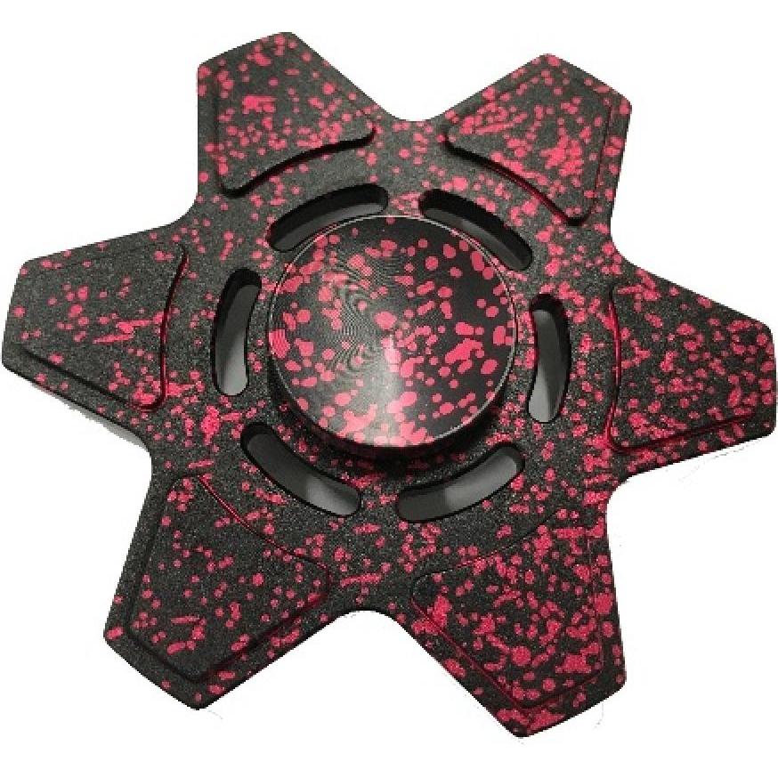 FidgetSpinner RotorSplash Fidget Spinner Aluminium oxidiert