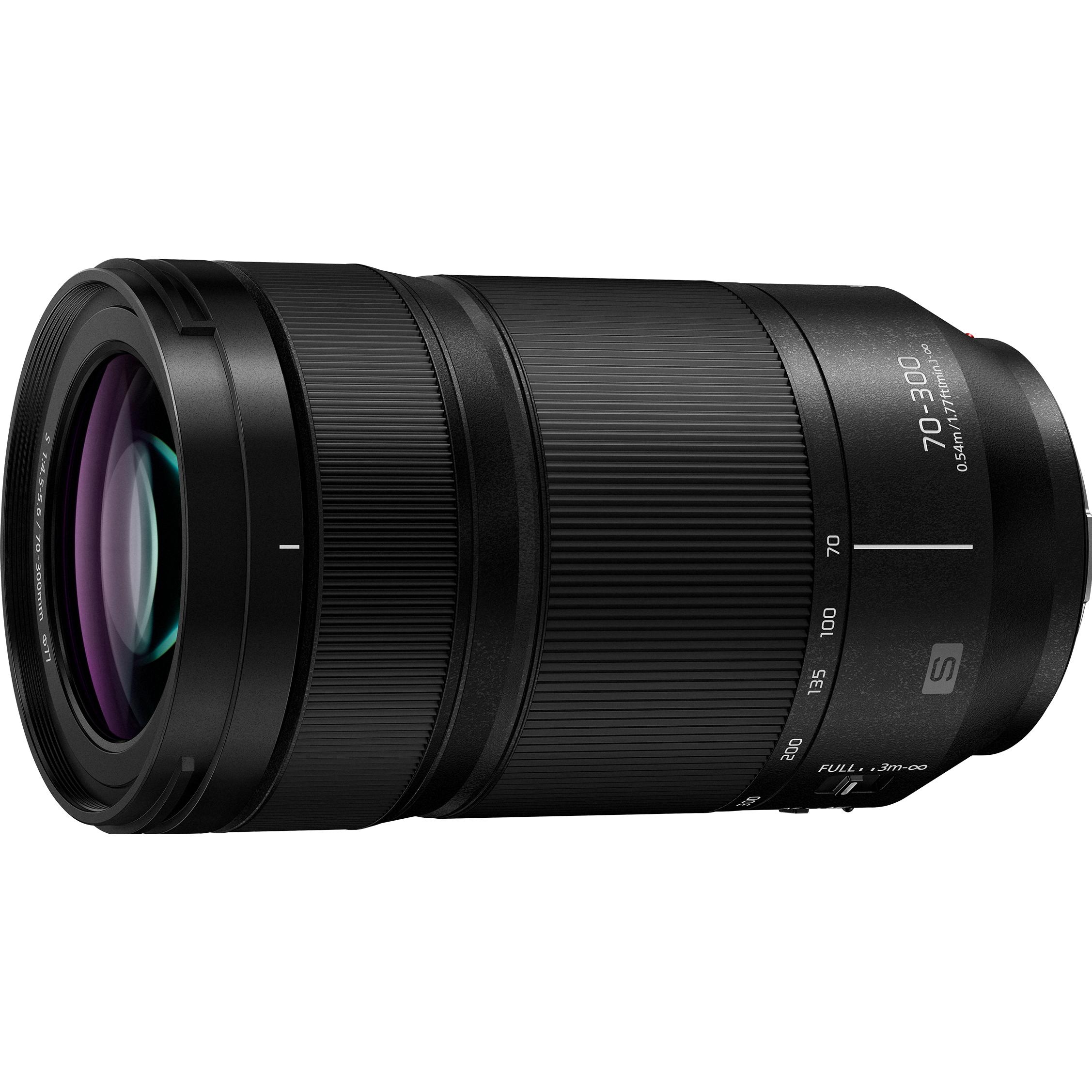 Panasonic Lumix S 70-300mm f/4.5-5.6 OIS (L-Mount, Vollformat), Objektiv, Schwarz