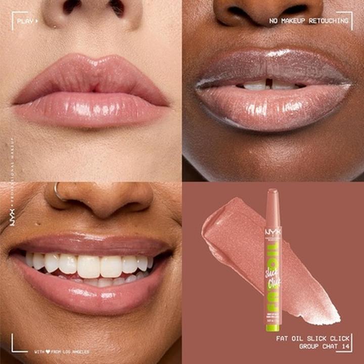 Image du produit NYX Professional Make-Up Nyx Fat Oil (14 Chat de groupe)